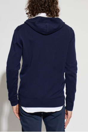 Eleventy Cashmere cardigan with hood