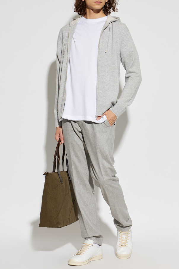 Eleventy Cashmere cardigan with hood