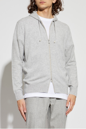 Eleventy Cashmere cardigan with hood