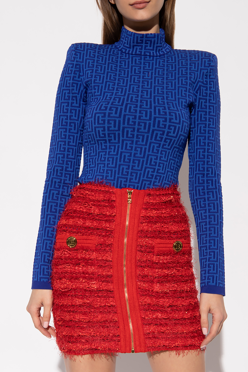 Balmain Roll-neck top