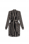 Balmain BLACK Cardigan with logo