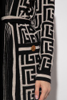 Balmain BLACK Cardigan with logo
