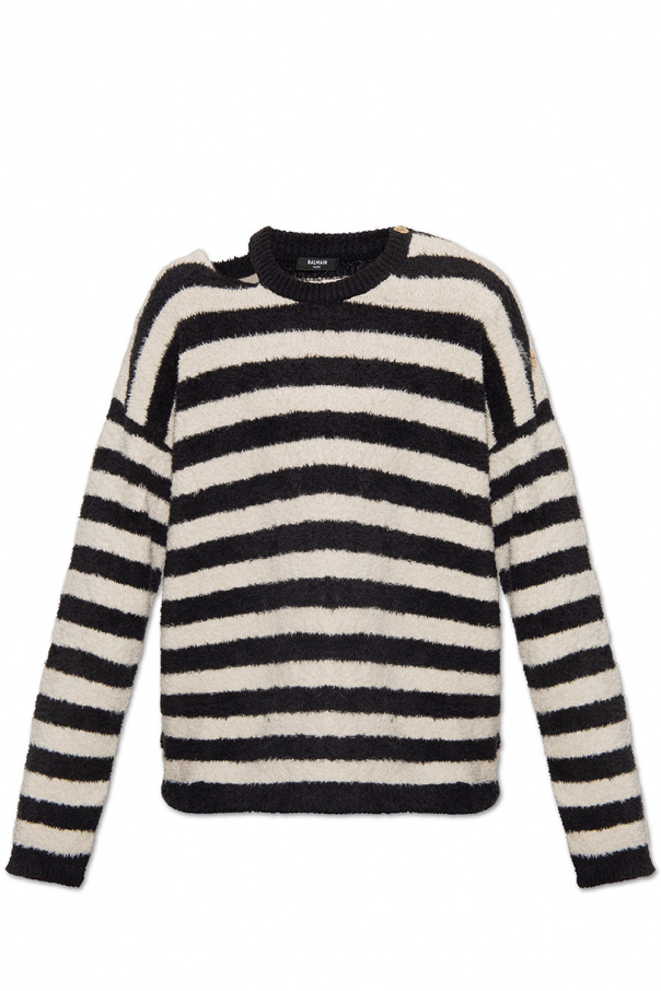 Balmain Striped sweater