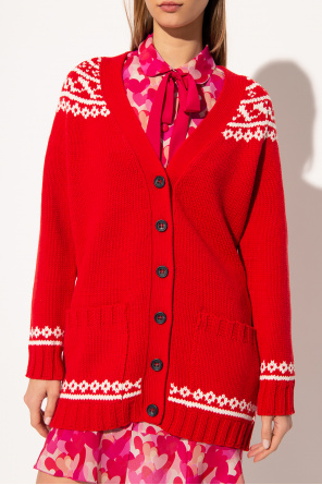 Red Valentino Patterned cardigan