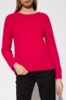 Red Valentino Sweater with tie belt