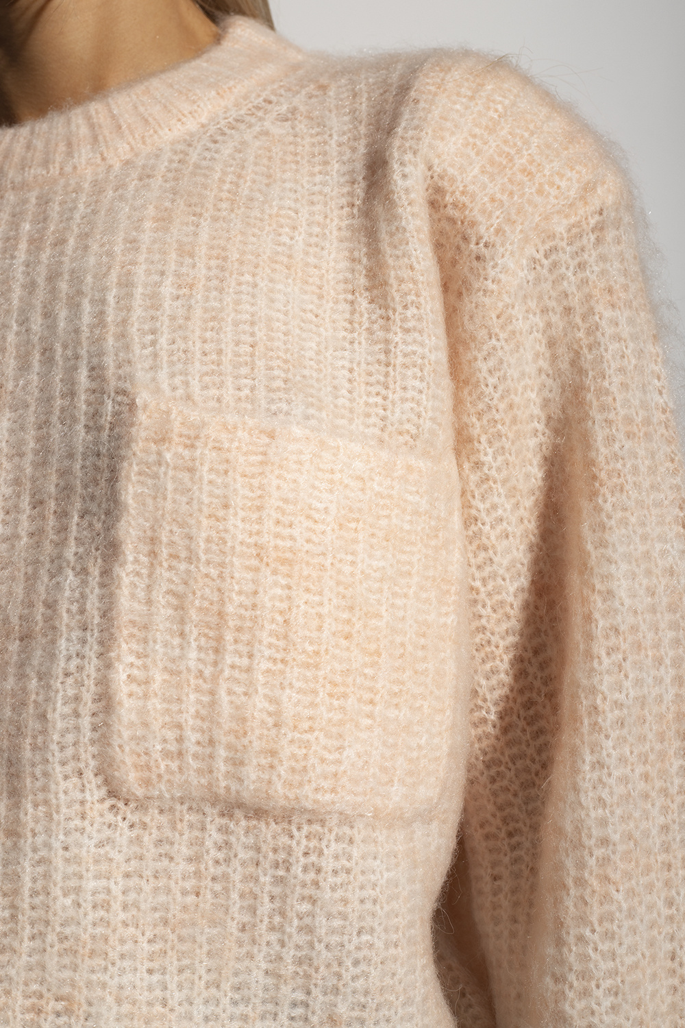 American Vintage Ribbed sleeves sweater