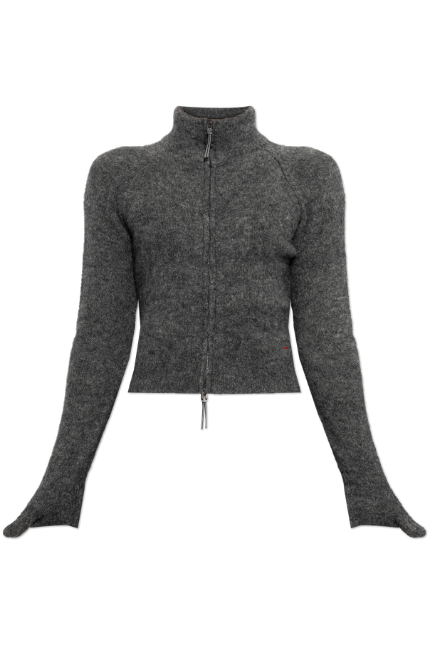 Cardigan with stand-up collar od ROA