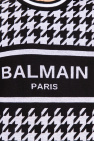 Balmain Balmain 1945 Heritage monogram jacquard baguette bag