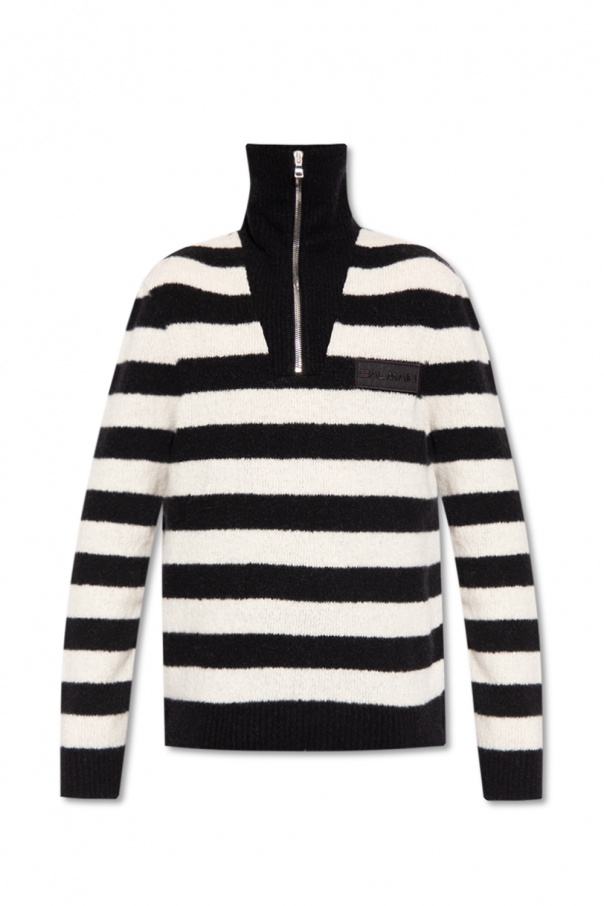 balmain tinted Striped sweater