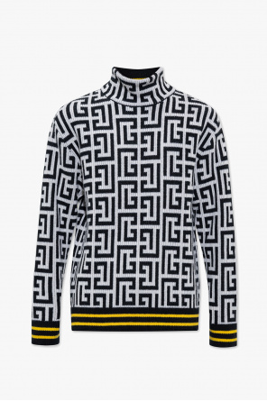 balmain buttoned tweed jacket item