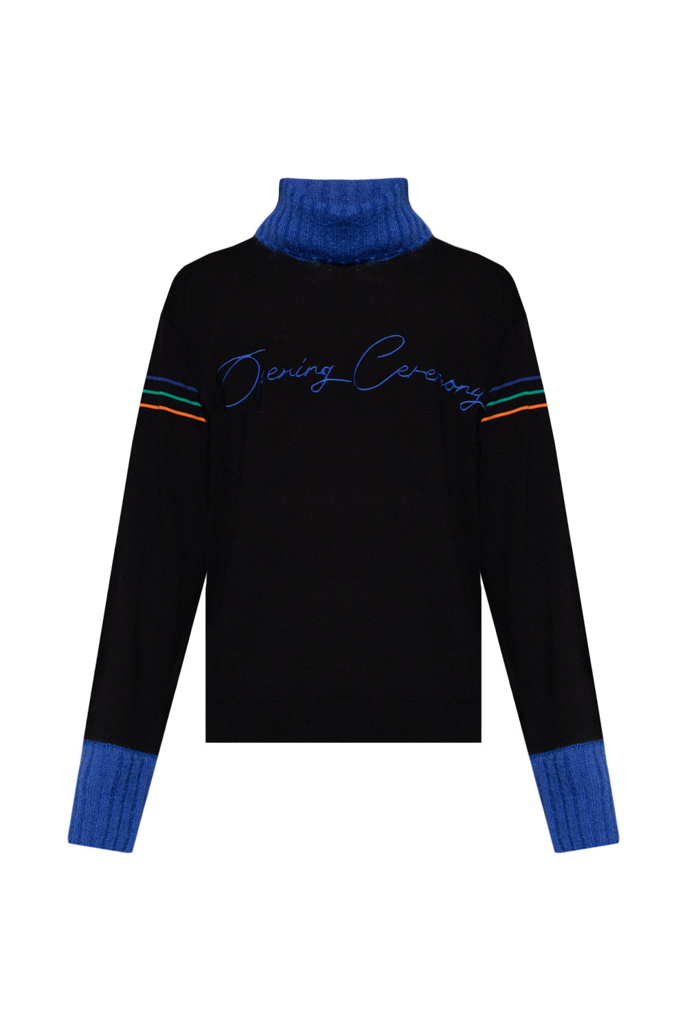 Opening Ceremony Wool sweater capuz with logo