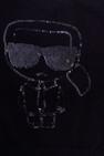 Karl Lagerfeld Kids Appliquéd sweater