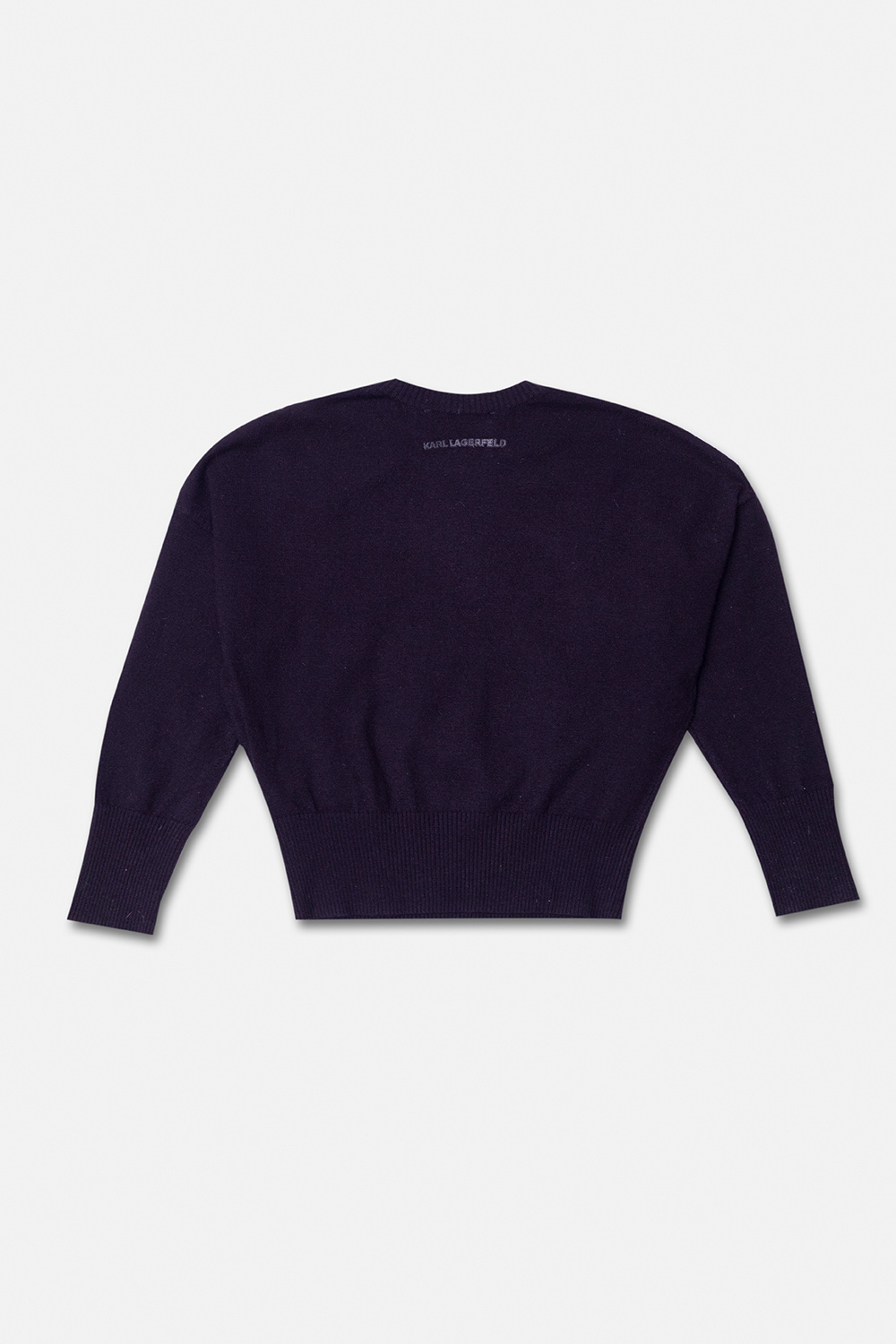Basic cotton t-shirt with front pocket Appliquéd sweater