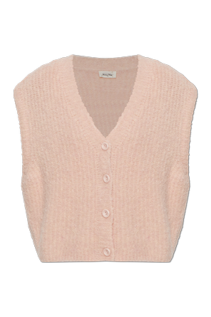 Vest with button fastening