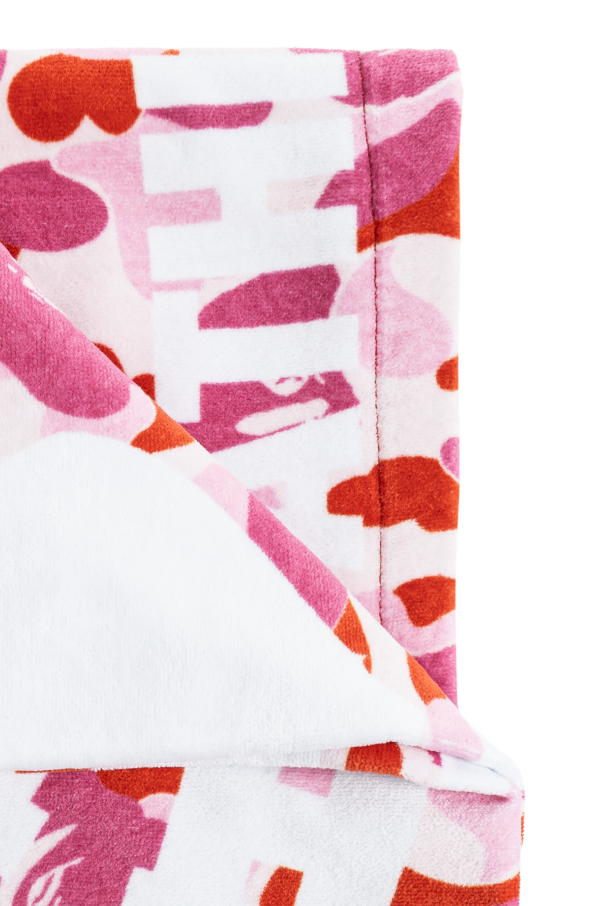 A BATHING APE® Towel with logo