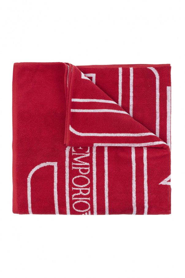 Emporio Armani Towel with logo