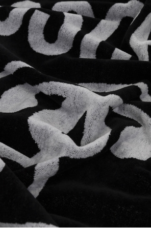 Towel with logo od Moschino