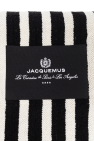 Jacquemus BLACK Towel with logo