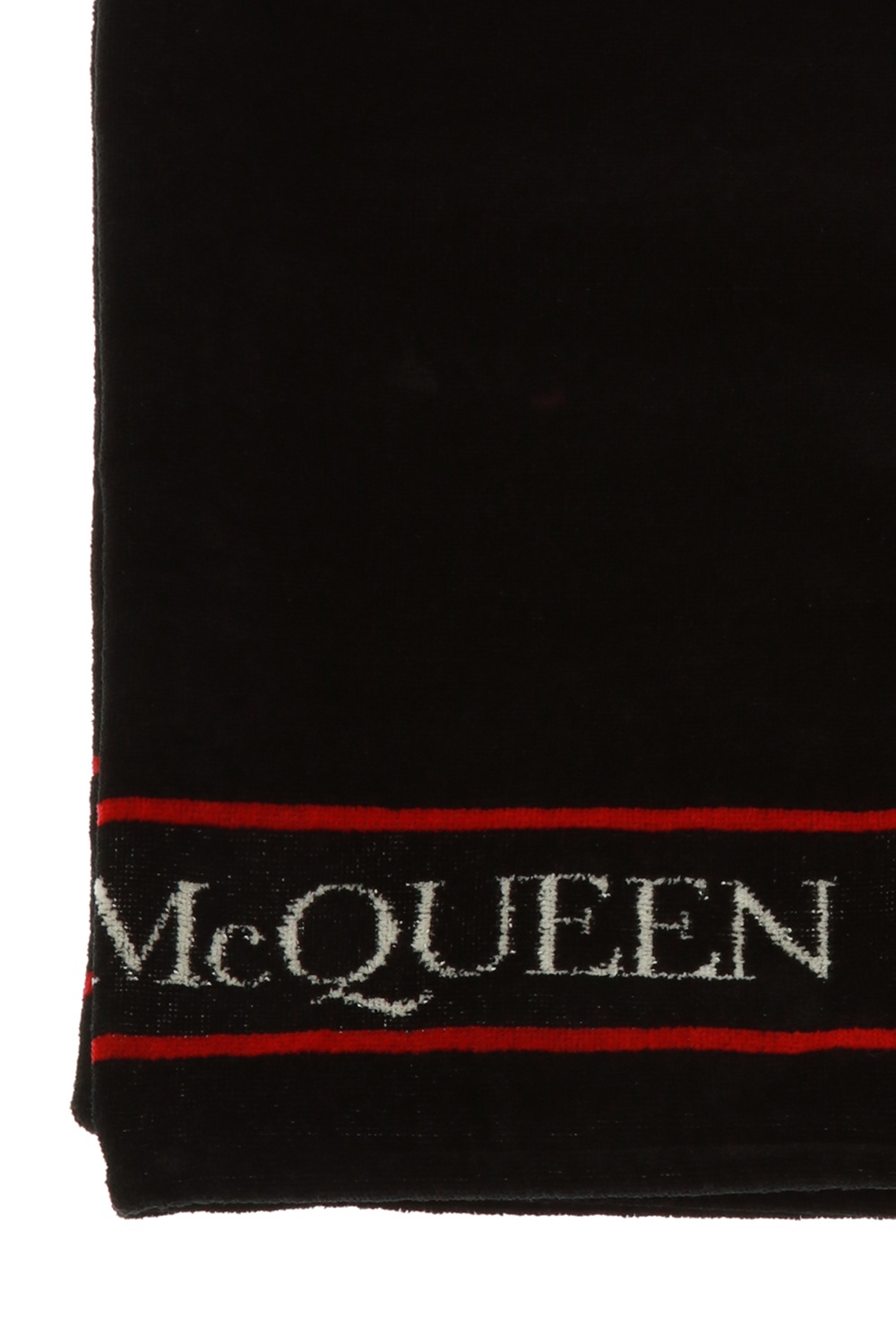 Alexander McQueen Logo towel