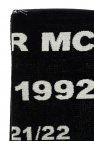 Alexander McQueen Alexander McQueen tie-dye skull-print scarf