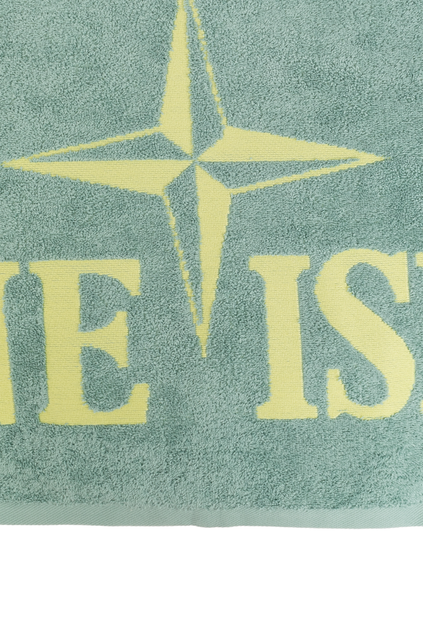 Stone Island Ręcznik plażowy z logo