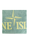 Stone Island Beach towel with logo