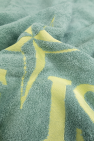 Stone Island Beach towel with logo