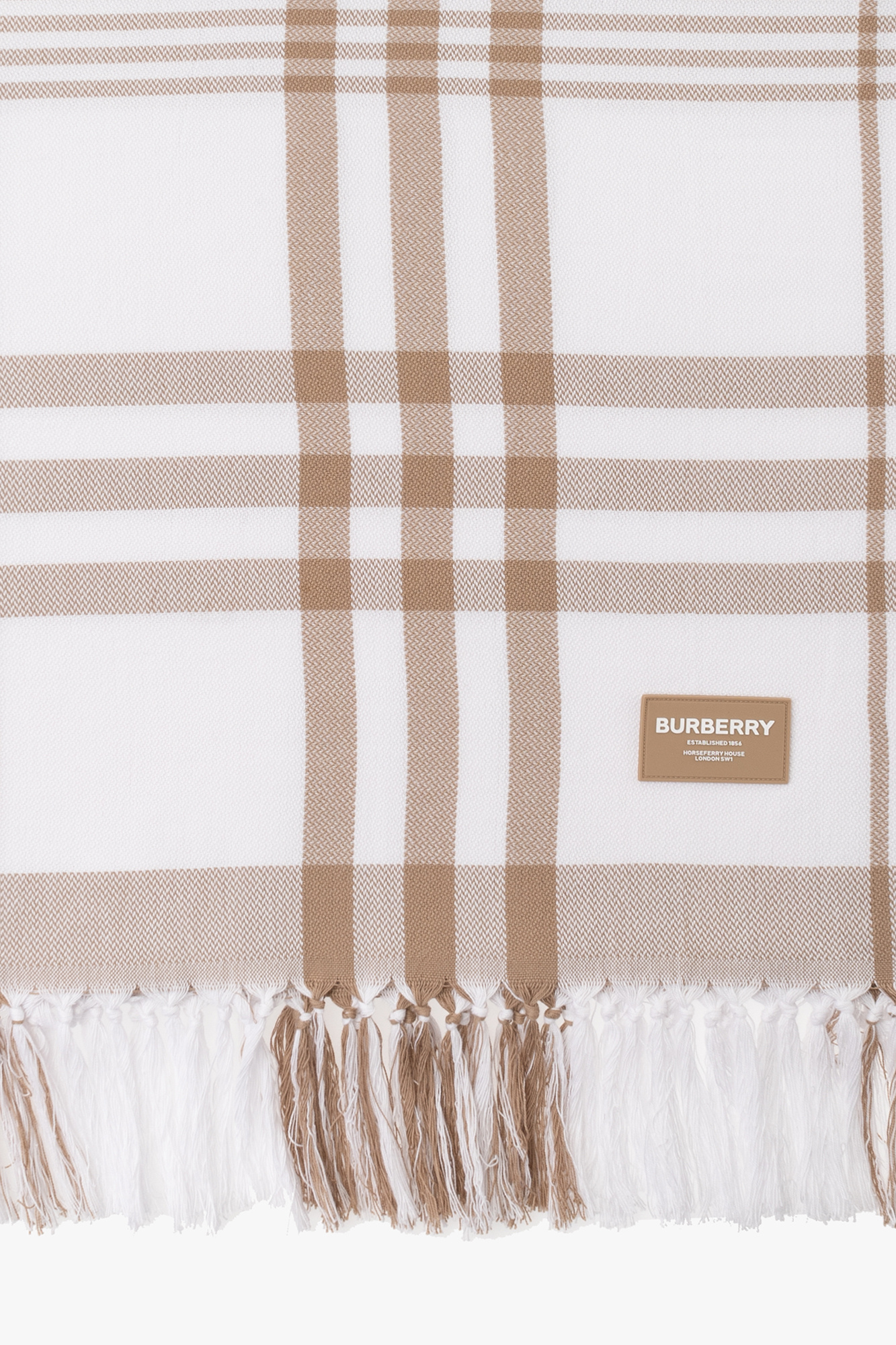 Burberry Cotton beach blanket