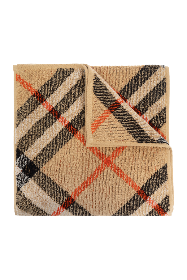 Plaid pattern towel, zdjęcie 1 Plaid pattern towel od Burberry