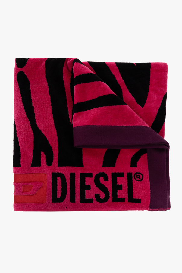 Diesel ‘BMT-HELLERI’ beach towel