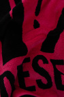 Diesel PINK ‘BMT-HELLERI’ beach towel