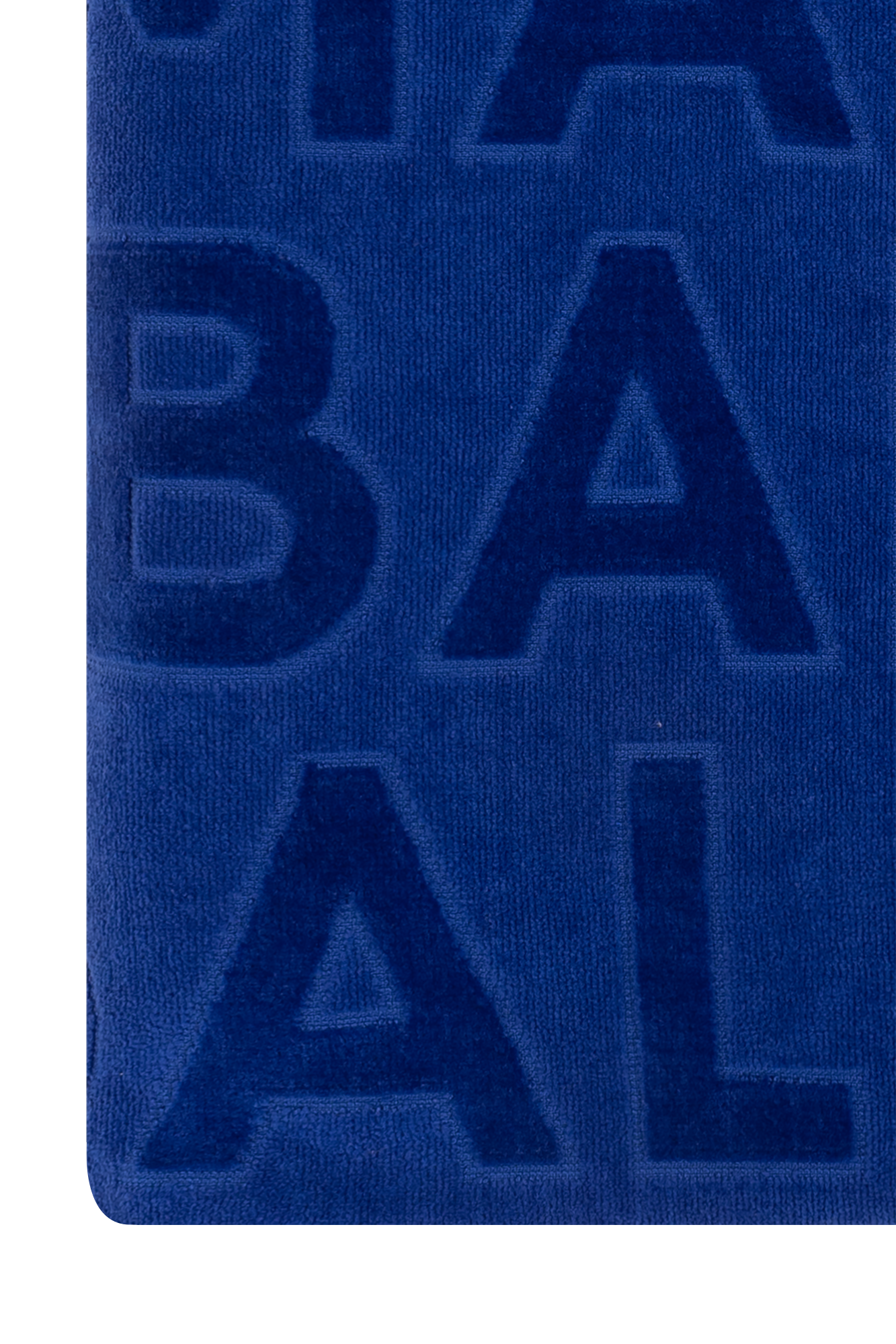 Balmain Beach towel with logo