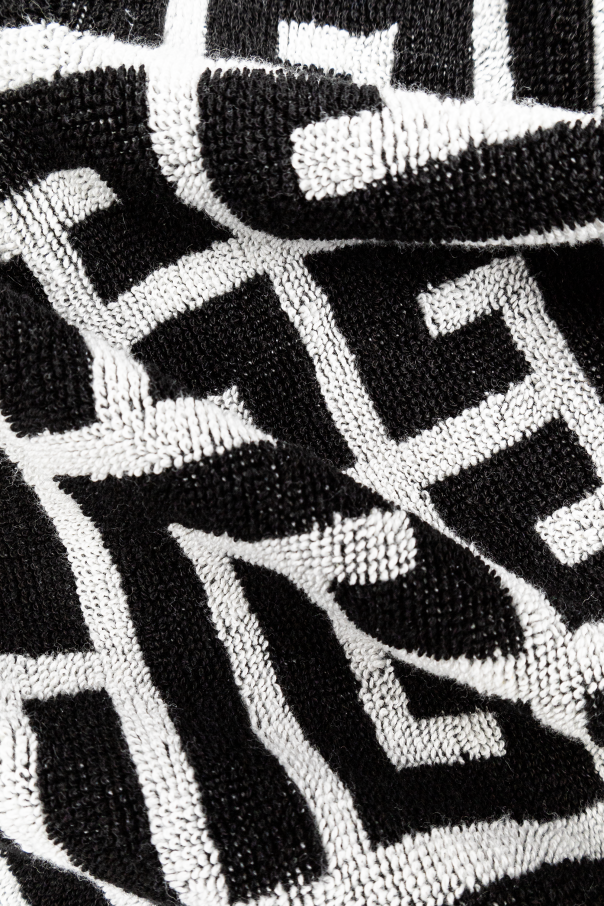 Balmain Monogram towel