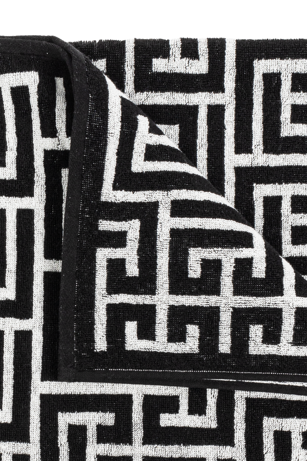 Balmain Monogram towel