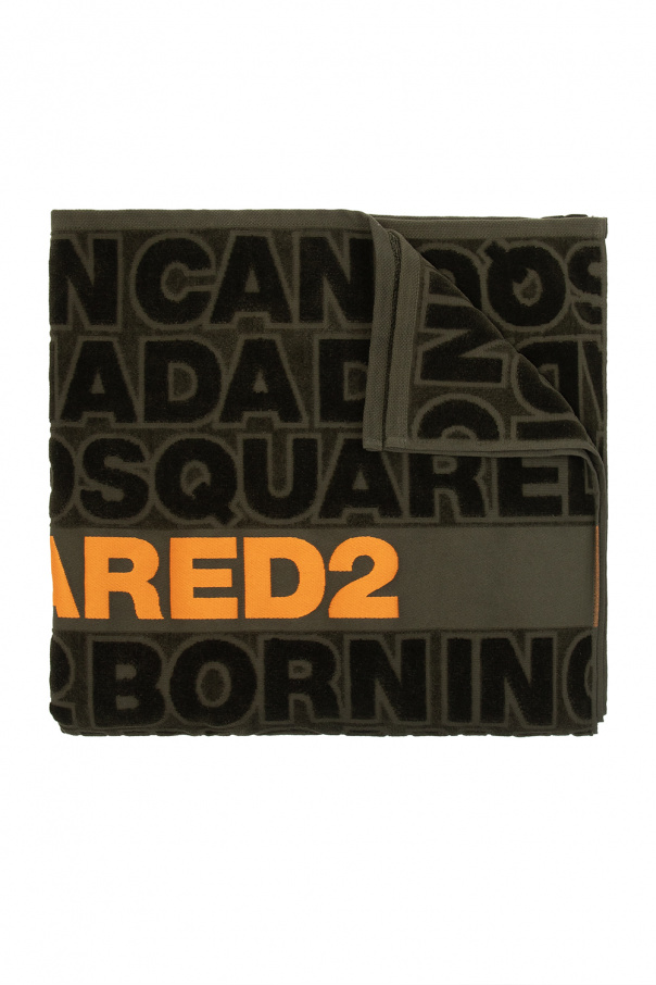Dsquared2 Bath towel with logo