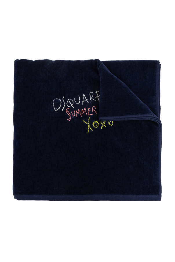 Towel with logo od Dsquared2