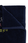 Dsquared2 NAVY BLUE Towel with logo