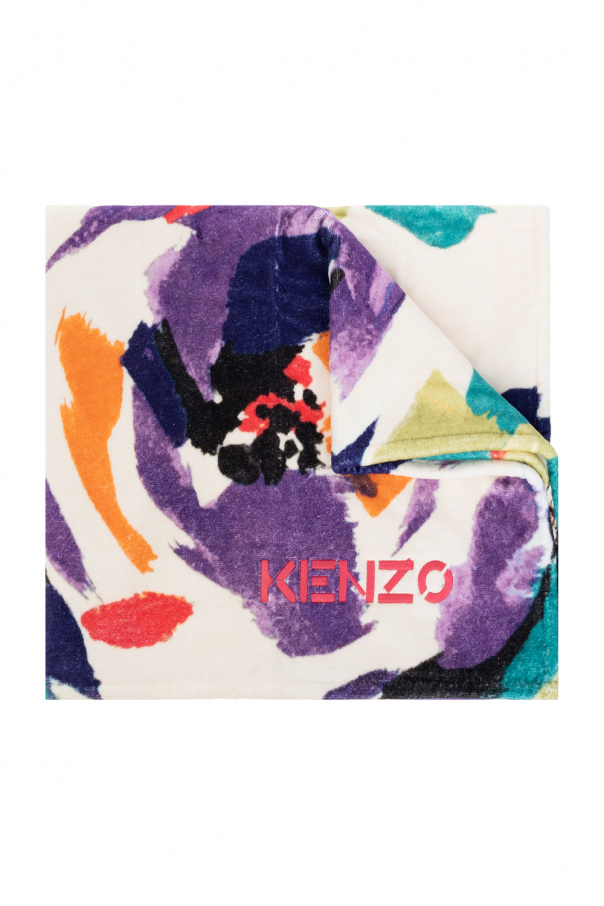 Kenzo Patterned beach towel