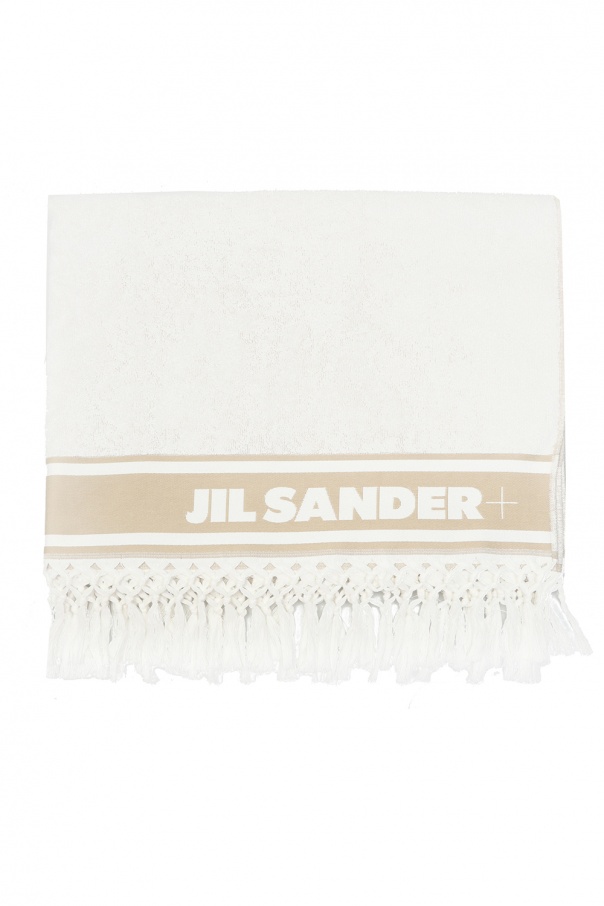 JIL SANDER Towel with logo
