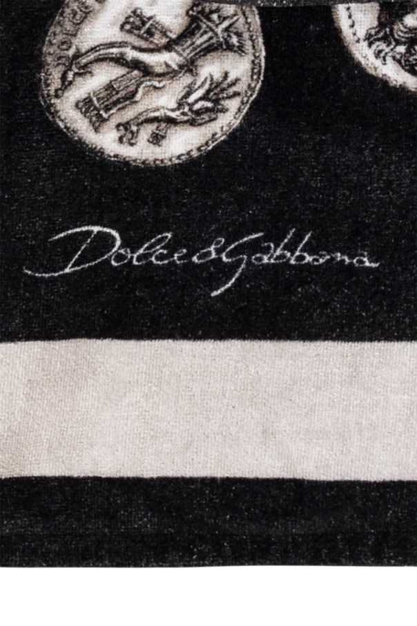 Dolce & Gabbana Patterned beach towel
