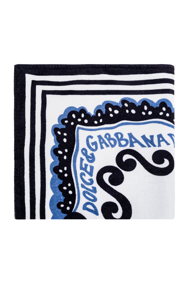 Dolce & Gabbana Cotton beach towel