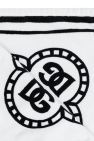 Dolce & Gabbana WHITE Bath towel with logo