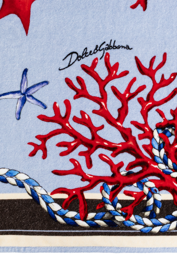 Dolce & Gabbana Toalla de baño con estampado