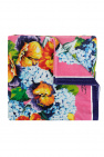 Dolce & Gabbana MULTICOLOUR Beach towel with floral motif