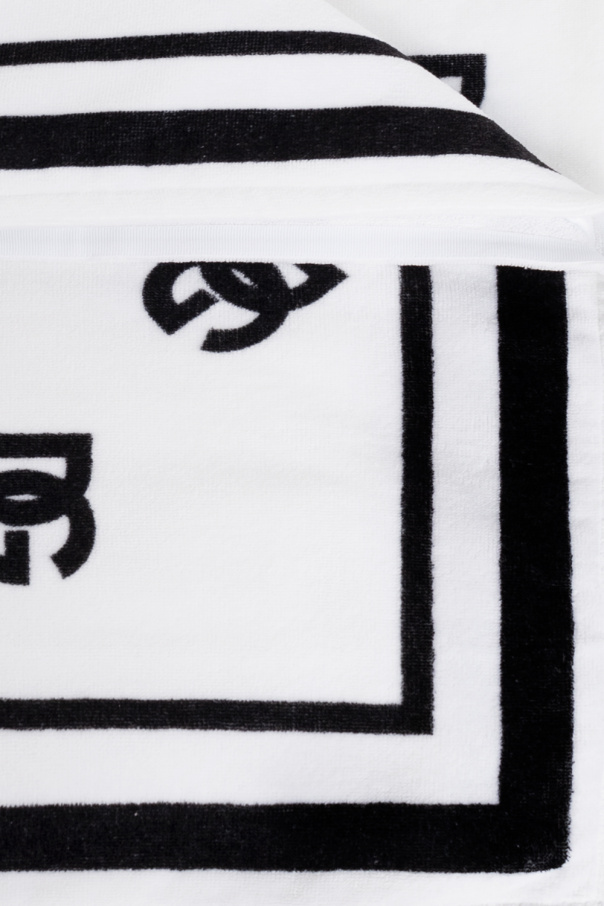 Dolce & Gabbana Ręcznik plażowy z logo