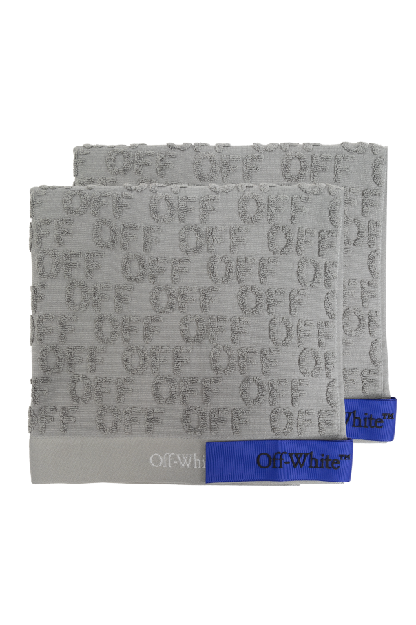 Off-White Set of two towels