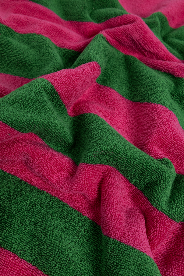 PARAMIDONNA Beach towel with embroidered logo