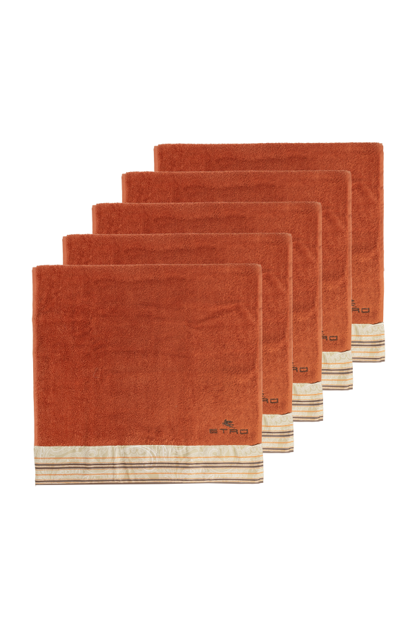 Set of five towels od Etro Home