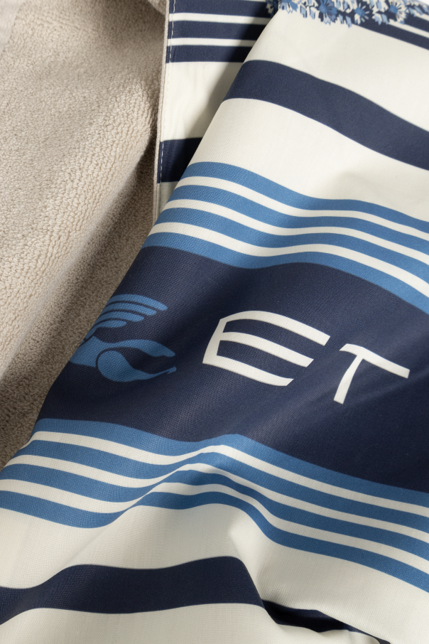 Etro Home Reversible beach towel