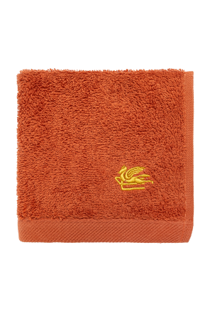 Etro Home Cotton set of four towels and basket